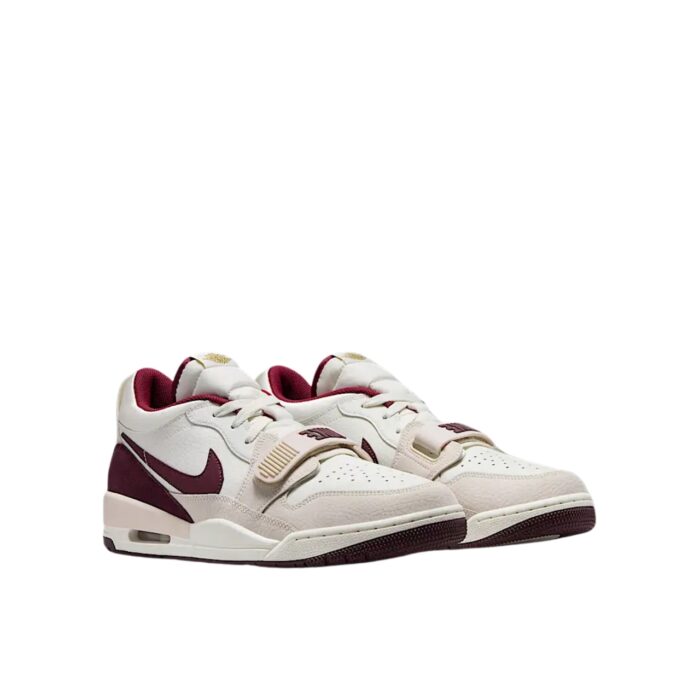 NIKE AIR JORDAN LEGACY 312 LOW YEAR OF THE SNAKE SAIL WHITE METALLIC GOLD BRIGHT BURGUNDY WINE RED IB4712 161