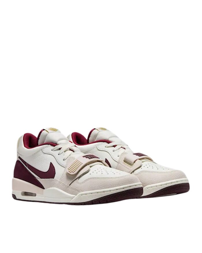 NIKE AIR JORDAN LEGACY 312 LOW YEAR OF THE SNAKE SAIL WHITE METALLIC GOLD BRIGHT BURGUNDY WINE RED IB4712 161