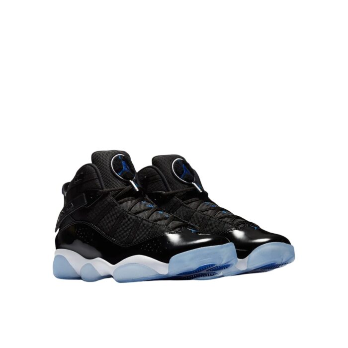 NIKE AIR JORDAN 6 RINGS SPACE JAM BLACK BLUE 322992 016