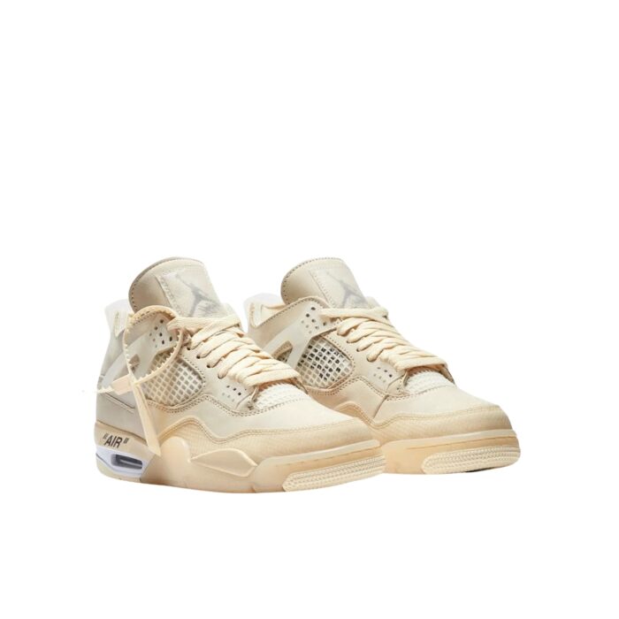 NIKE AIR JORDAN 4 X OFF WHITE SAIL CV9388 100