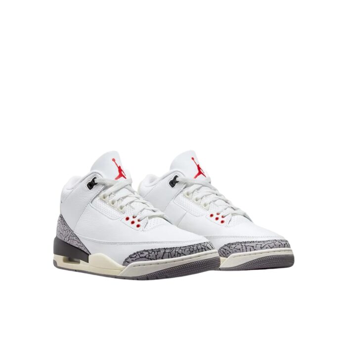 NIKE AIR JORDAN 3 RETRO WHITE CEMENT REIMAGINED DN3707 100