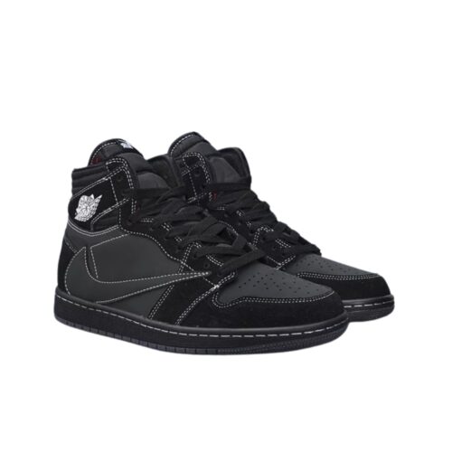 NIKE AIR JORDAN 1 HIGH X TRAVIS SCOTT BLACK PHANTOM