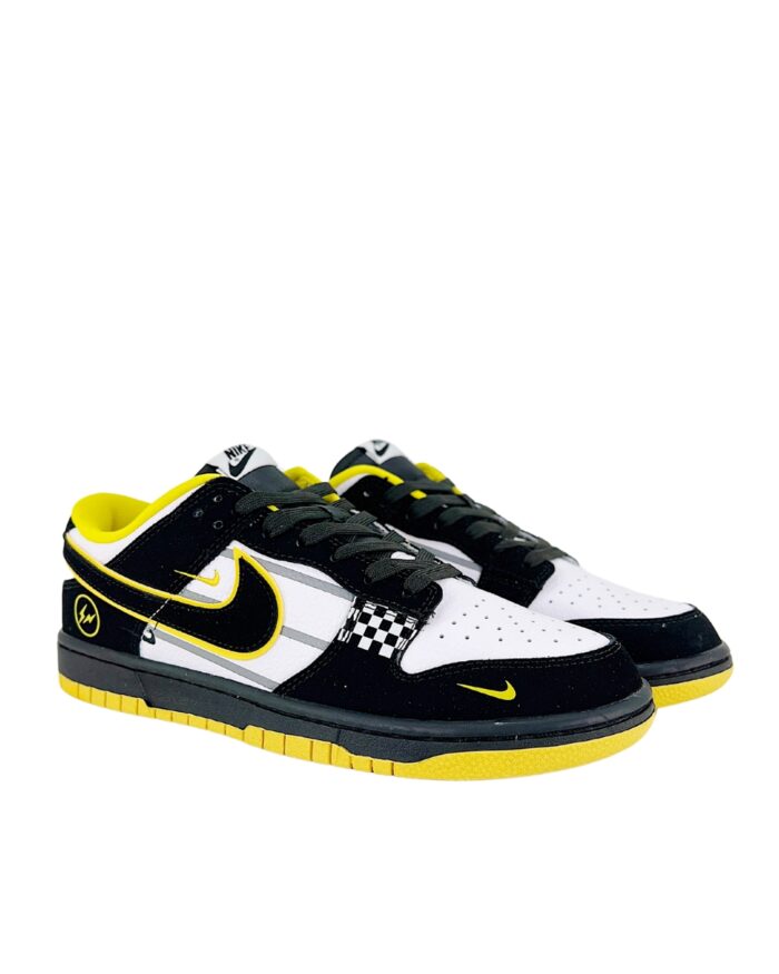 NIKE SB DUNK LOW BLACK WHITE YELLOW