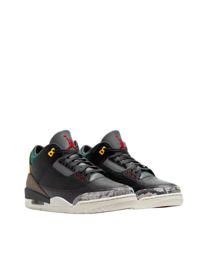 NIKE AIR JORDAN 3 RETRO SE ANIMAL INSTINCT 2 BLACK WHITE GORGE GREEN CV3583 003