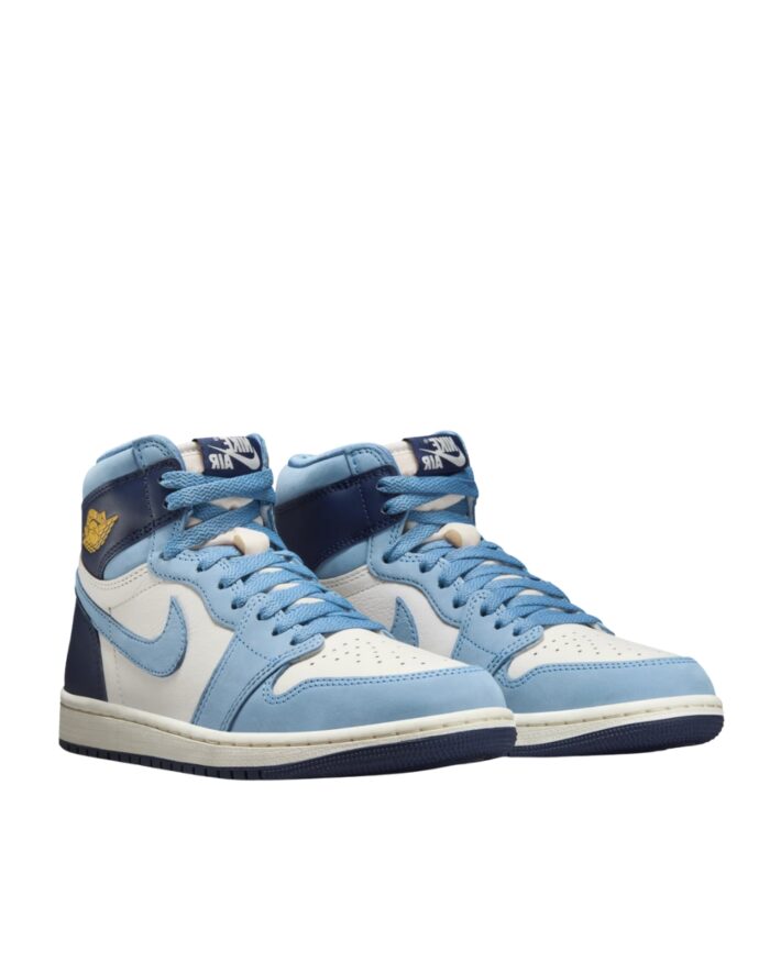 NIKE AIR JORDAN 1 HIGH OG FIRST IN FLIGHT UNIVERSITY BLUE MIDNIGHT NAVY SAIL FD2596 400