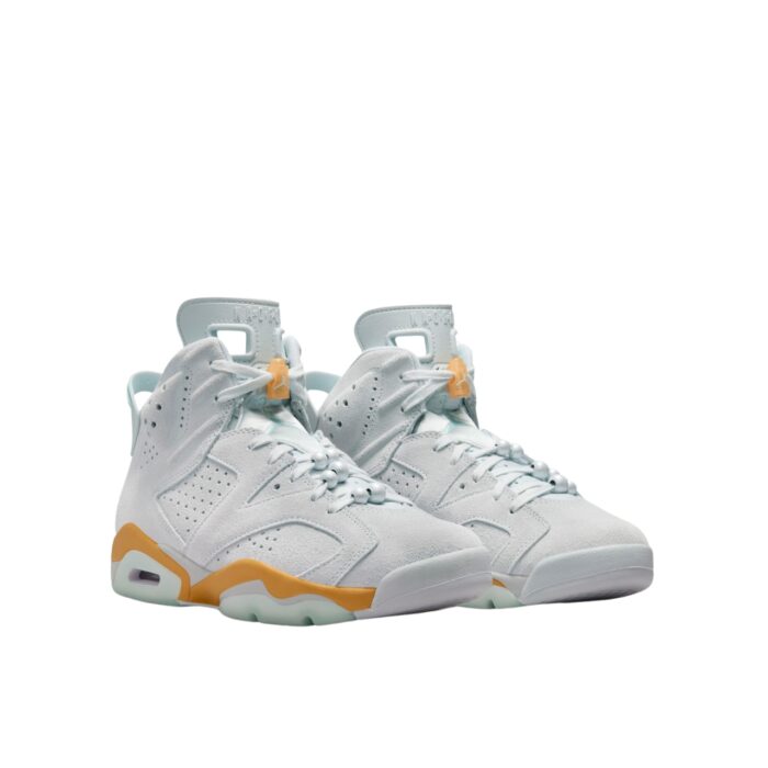 NIKE AIR JORDAN 6 RETRO CRAFT PARIS OLYMPICS PEARL PURE PLATINUM GLACIER BLUE MTLC GOLD COCONUT MILK DQ4914 074