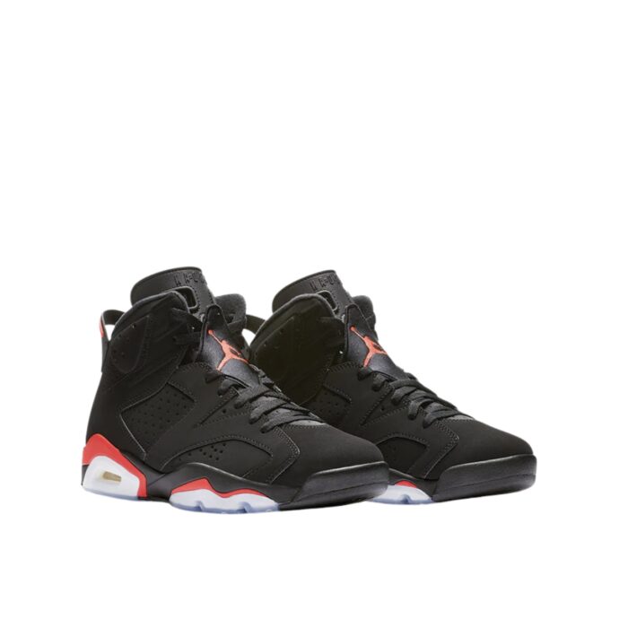 NIKE AIR JORDAN 6 RETRO INFRARED BLACK INFRARED 23 BLACK 384664 060
