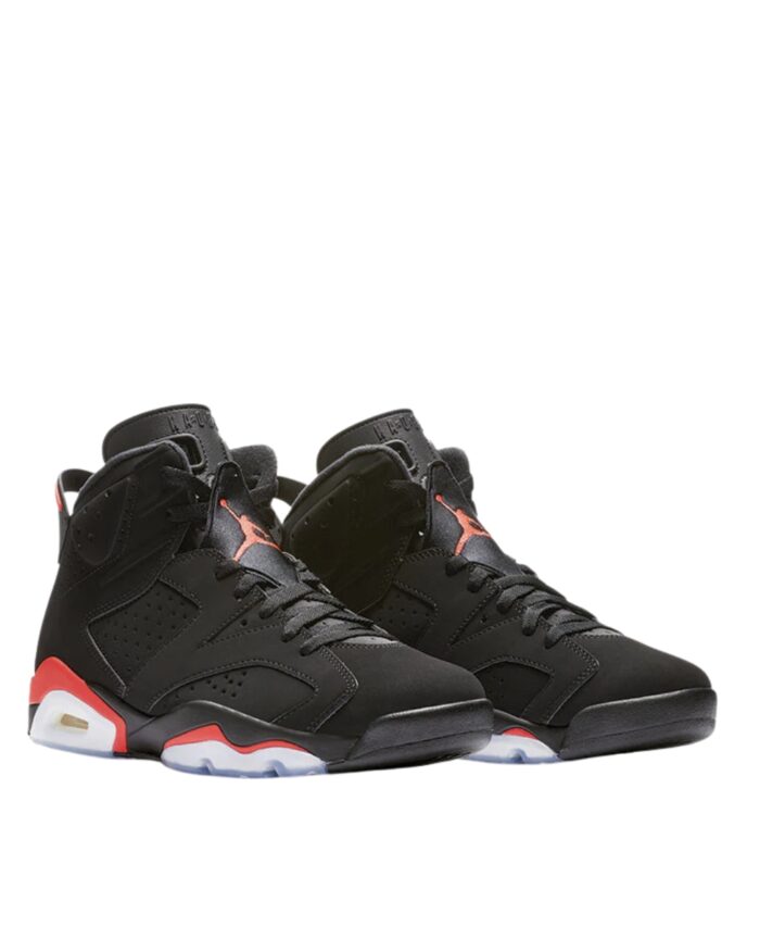 NIKE AIR JORDAN 6 RETRO INFRARED BLACK INFRARED 23 BLACK 384664 060