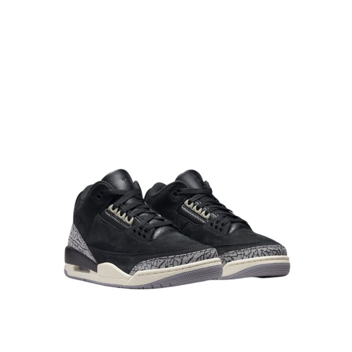 NIKE AIR JORDAN 3 OFF NOIR BLACK COCONUT MILK CEMENT GREY CK9246 001