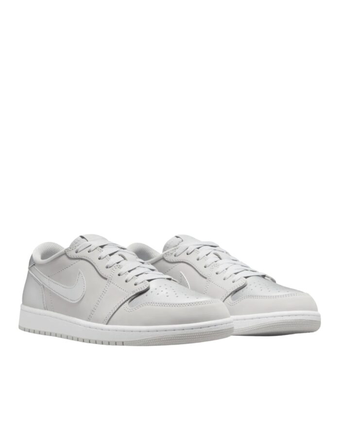 NIKE AIR JORDAN 1 LOW OG SILVER NEUTRAL GREY METALLIC SILVER WHITE CZ0790 002
