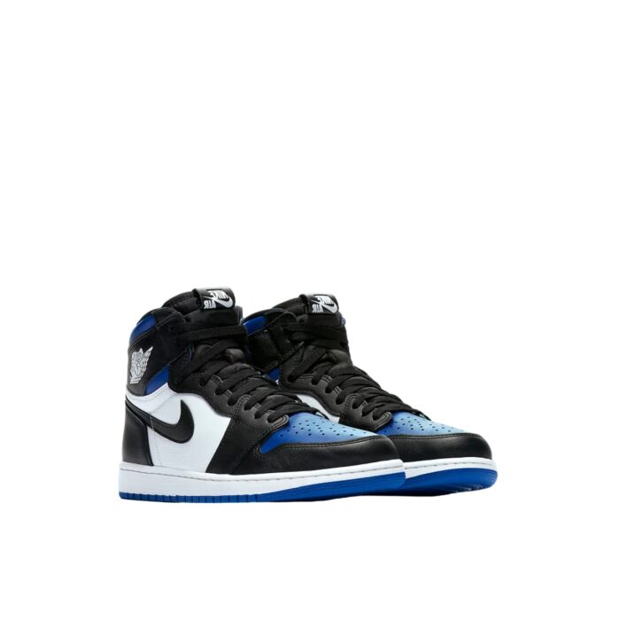 NIKE AIR JORDAN 1 RETRO HIGH BLACK GAME ROYAL BLACK WHITE 555088 041