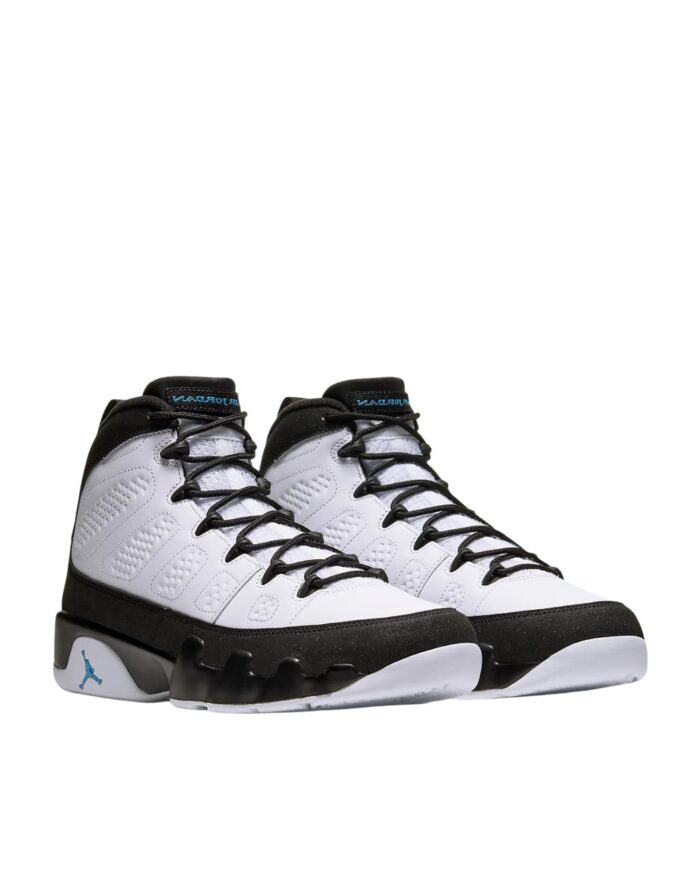 NIKE AIR JORDAN 9 BLACK UNIVERSITY BLUE BLACK WHITE CT8019 140