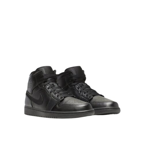 NIKE AIR JORDAN 1 MID BLACK 554724 090