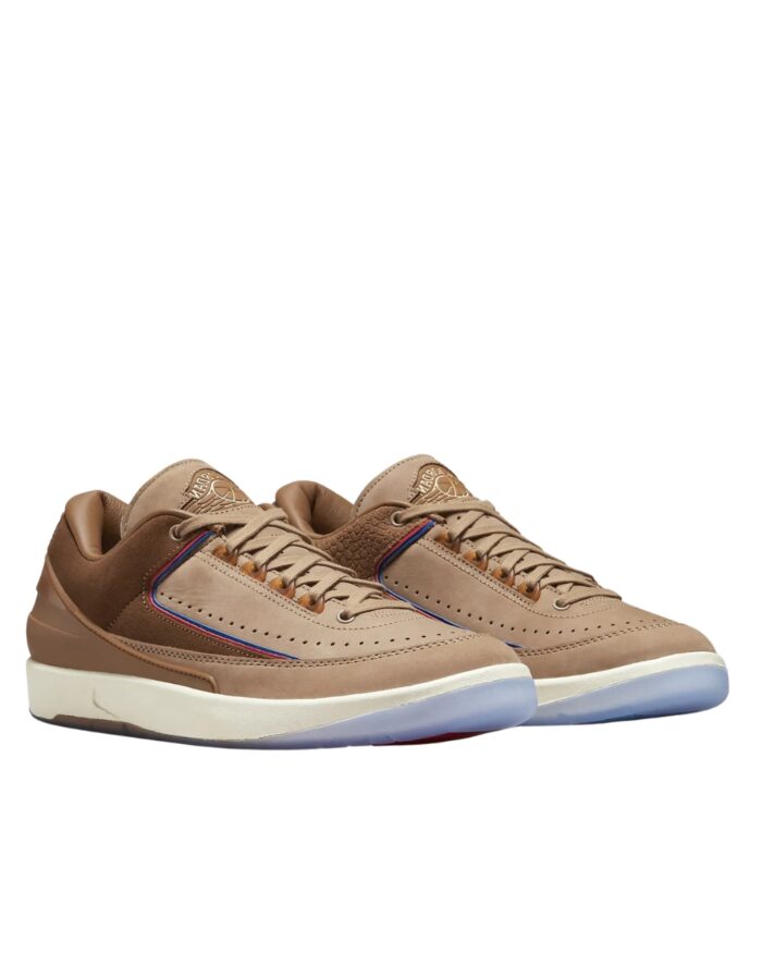 NIKE TWO 18 X AIR JORDAN 2 RETRO LOW ROCKY TAN DV7129 222