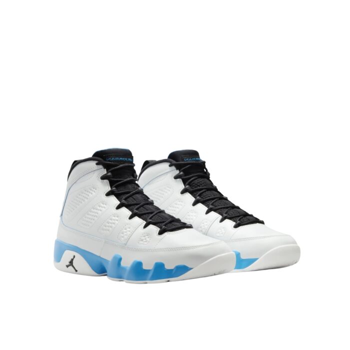 NIKE AIR JORDAN 9 SUMMIT WHITE BLACK DARK POWDER BLUE FQ8992 101