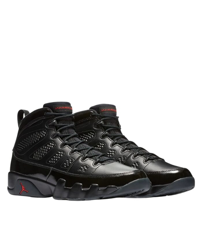NIKE AIR JORDAN 9 RETRO BRED BLACK 302370 014