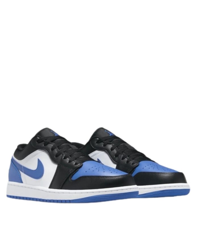 NIKE AIR JORDAN 1 LOW TOE ROYAL BLUE WHITE BLACK 554558 140