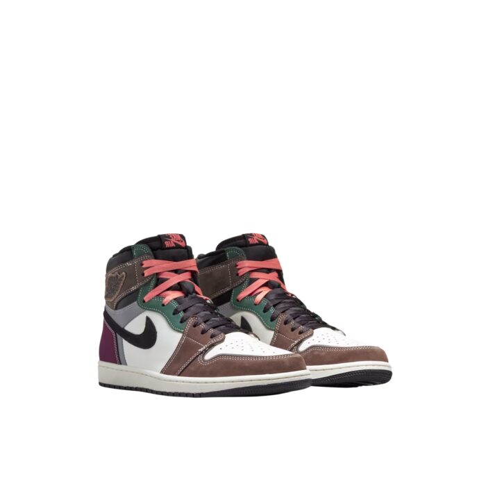 NIKE AIR JORDAN 1 HAND CRAFTED BLACK ARCHEO BROWN DARK CHOCOLATE DH3097 001