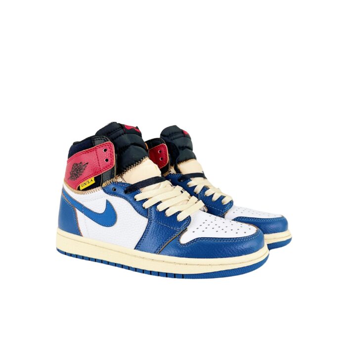 NIKE AIR JORDAN 1 RETRO HIGH UNION LA NRG STORM BLUE VARSITY RED BLACK BV1300 146