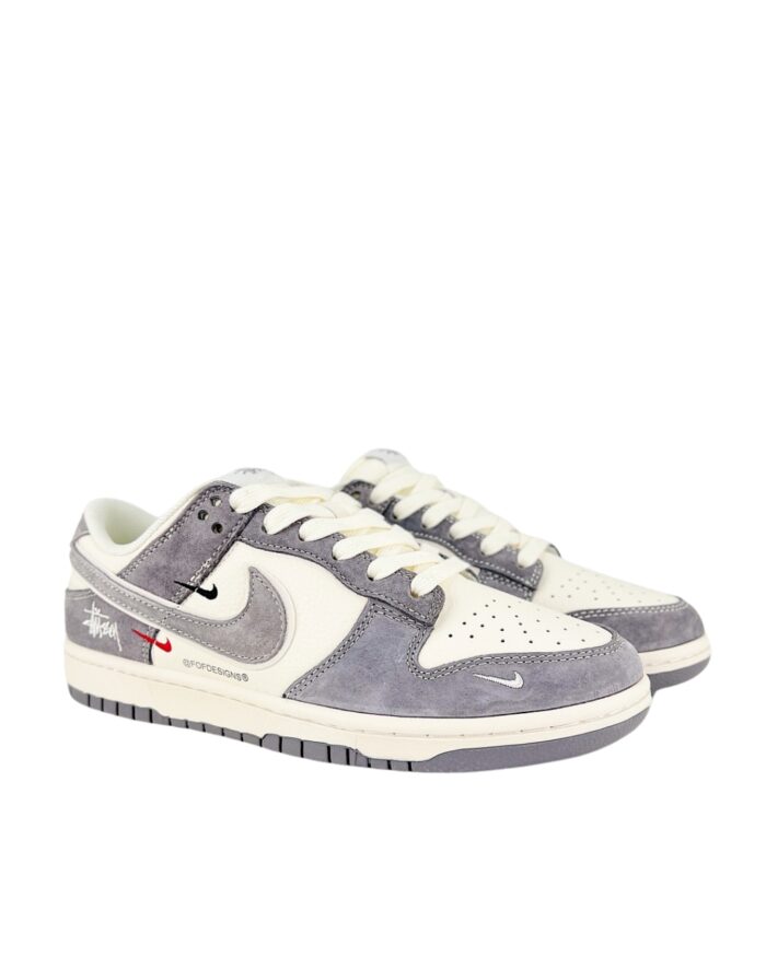 NIKE SB DUNK LOW STUSSY ASH CREAM WHITE GRAY YX5066 252