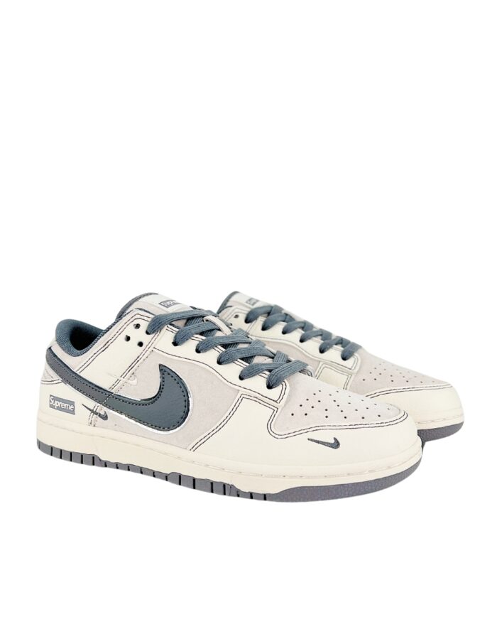 NIKE SB DUNK LOW X SUPREME JOINT BEIGE DARK GRAY XX3168 303