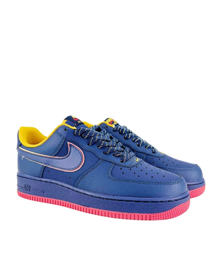 NIKE AIR FORCE 1 RETRO LETTERING MIDNIGHT NAVY SCHOPES HV5752 410