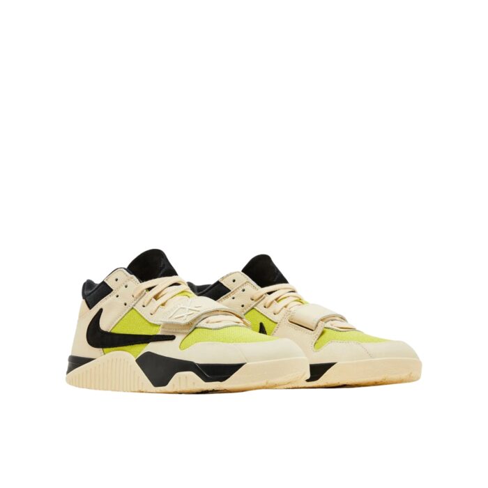 NIKE AIR JORDAN JUMPMAN JACK BRIGHT CACTUS X TRAVIS SCOTT MUSLIN BLACK BRIGHT CACTUS FZ8117 102