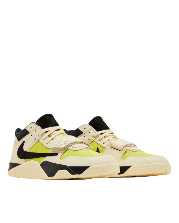 NIKE AIR JORDAN JUMPMAN JACK BRIGHT CACTUS X TRAVIS SCOTT MUSLIN BLACK BRIGHT CACTUS FZ8117 102