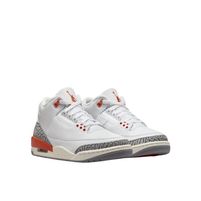 NIKE AIR JORDAN 3 GEORGIA PEACH WHITE SAIL CEMENT GREY COSMIC CLAY CK9246 121
