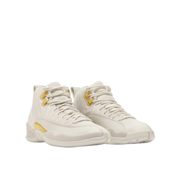 NIKE AIR JORDAN 12 RETRO PHANTOM METALLIC GOLD WHITE FD9101 007