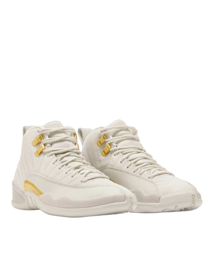 NIKE AIR JORDAN 12 RETRO PHANTOM METALLIC GOLD WHITE FD9101 007