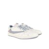 NIKE AIR JORDAN 1 LOW X TRAVIS SCOTT X SUPREME CUSTOM WHITE GREY