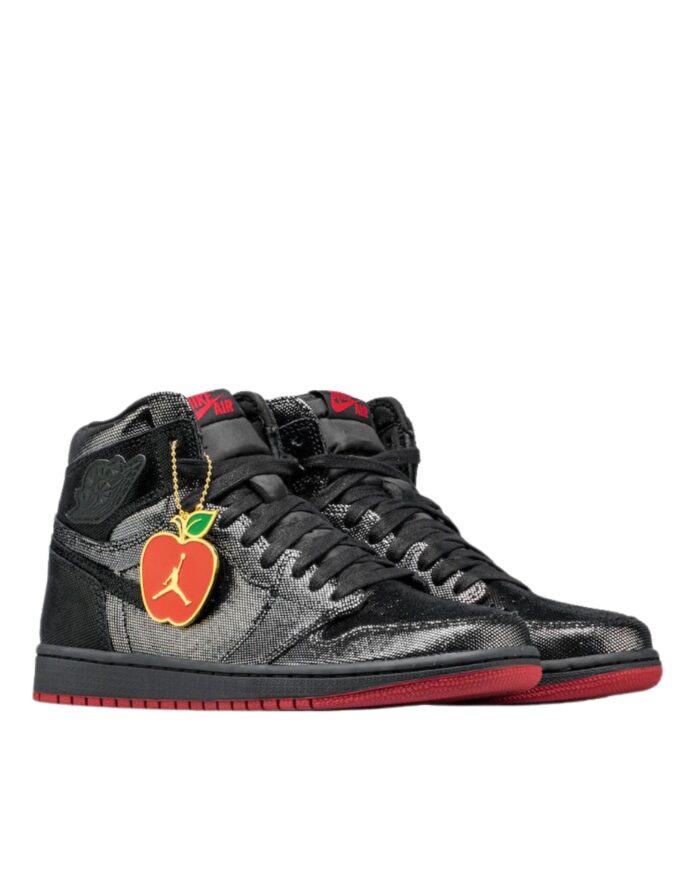NIKE AIR JORDAN 1 RETRO HIGH SP GINA BLACK WHITE VARSITY RED CD7071 001