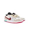 NIKE JORDAN 1 JOYFUL SPRING MEN LOW CNY CUSTOM WHITE