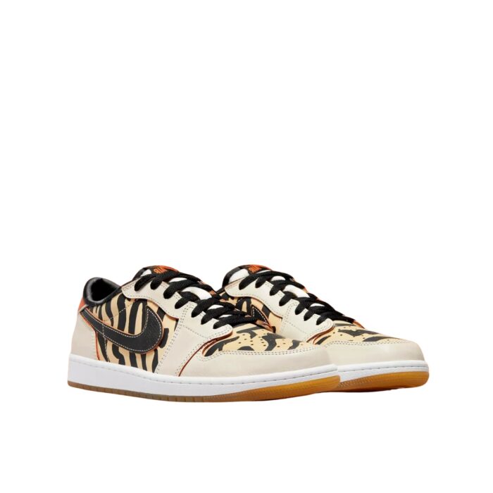 NIKE AIR JORDAN 1 LOW OG YEAR OF THE TIGER SAIL BLACK ORANGE DH6932 100