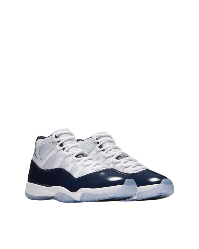 NIKE AIR JORDAN 11 RETRO UNC WIN LIKE 82 WHITE MIDNIGHT NAVY UNIVERSITY BLUE 378037 123