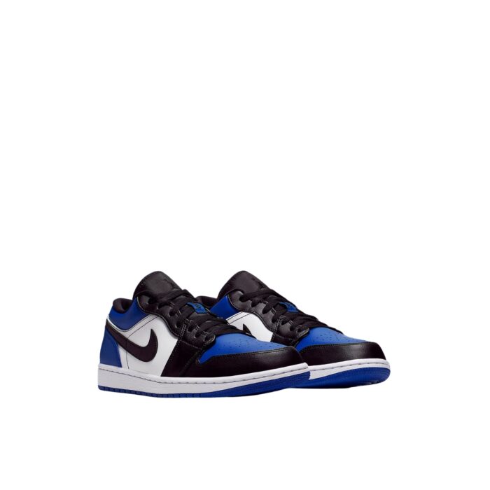 NIKE AIR JORDAN 1 LOW ROYAL TOE WHITE BLACK CQ9446 400