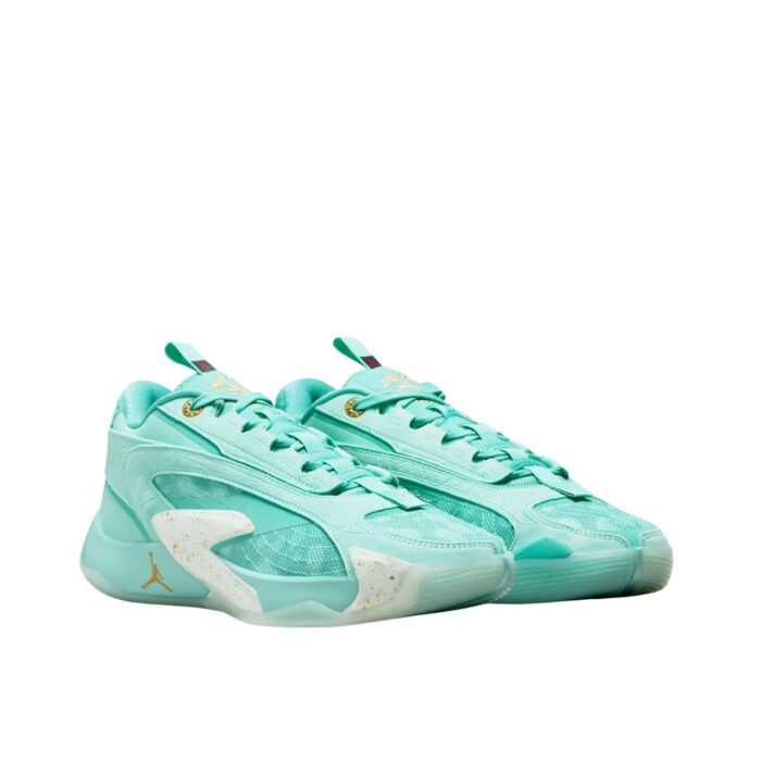 NIKE AIR JORDAN LUKE 2 MATADOR TROPICAL TWIST METALLIC GOLD WASHED TEAL BARELY GREEN DX8733 300