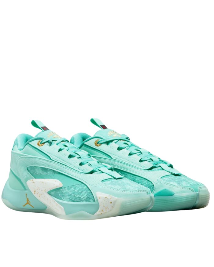 NIKE AIR JORDAN LUKE 2 MATADOR TROPICAL TWIST METALLIC GOLD WASHED TEAL BARELY GREEN DX8733 300