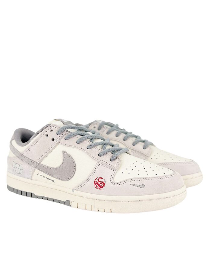 NIKE SB DUNK LOW X BEARBRICK GREY