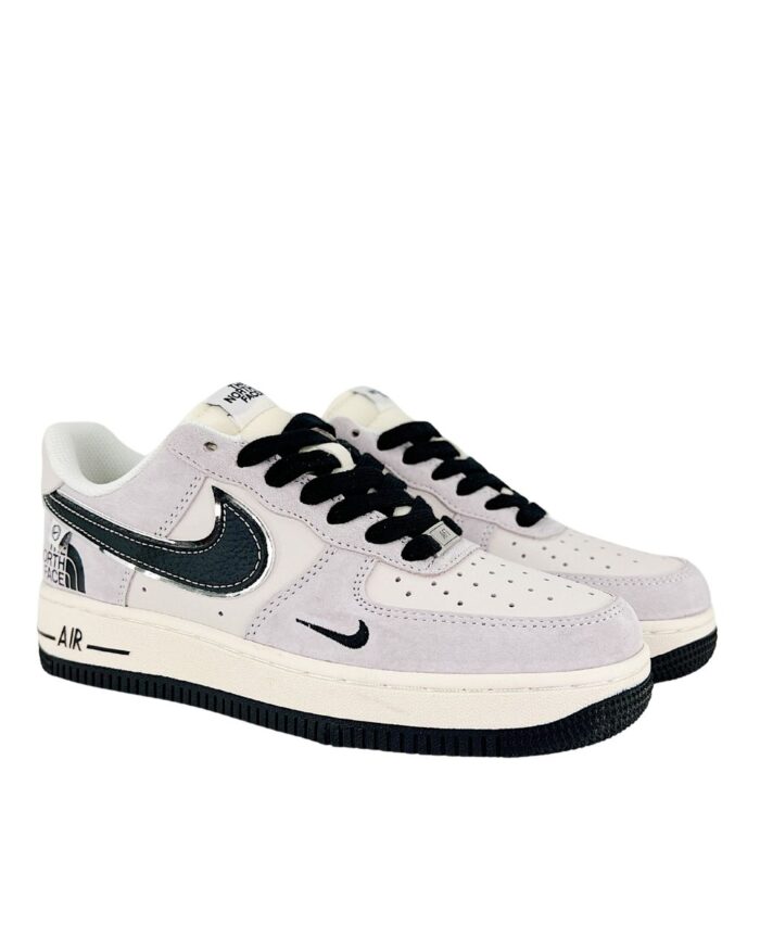 NIKE AIR FORCE 1 X THE NORTH FACE NEUTRAL GREY