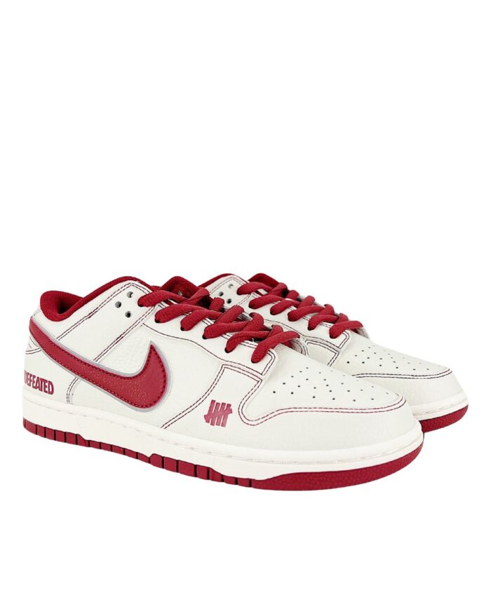 NIKE DUNK SB LOW X UNDEFEATED RED WHITE