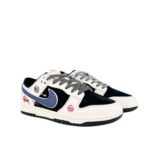 Nike SB Dunk Low X Stussy Lunar Year OF The Snake Navy Black