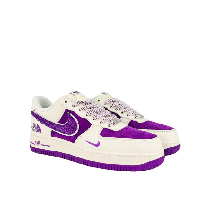 NIKE AIR FORCE 1 LOW X THE NORTH FACE PURPLE