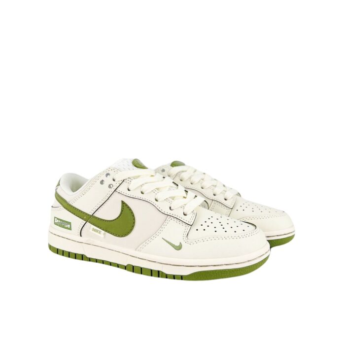 NIKE DUNK SB LOW X SUPREME OLIVE WHITE