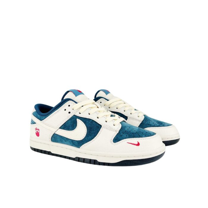NIKE DUNK SB LOW X STUSSY NAVY WHITE
