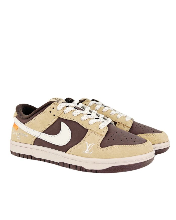 NIKE SB DUNK LOW X LOUIS VUITTON BROWN