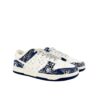 NIKE SB DUNK LOW X LOUIS VUITTON MONOGRAM DENIM WHITE NAVY