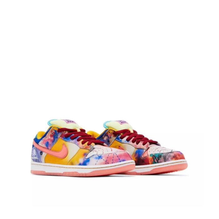 NIKE SB DUNK LOW X FUTURA LABORATORIES SUNBLUSH MULTICOLOR HF6061 700