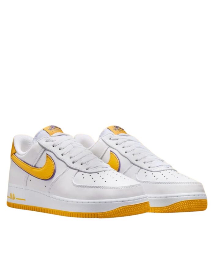 NIKE KOBE BRYANT X AIR FORCE 1 LOW LAKERS HOME VARSITY MAIZE FZ1151 100